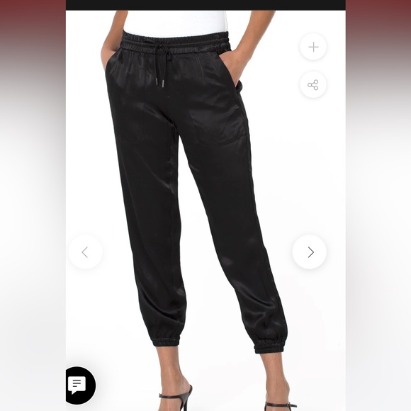 Liverpool Pants & Jumpsuits Worn Once Liverpool Easy Pull On Satin